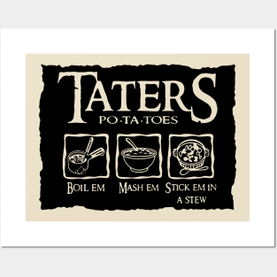 Taters Posters and Art